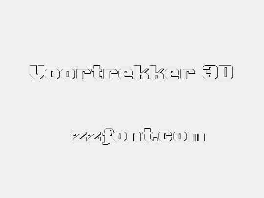 Voortrekker 3D