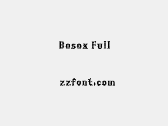 Bosox Full