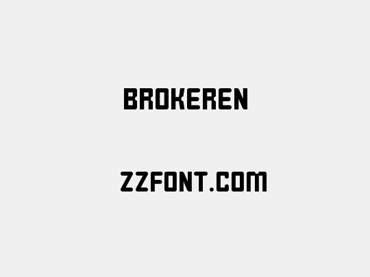 BROKEREN