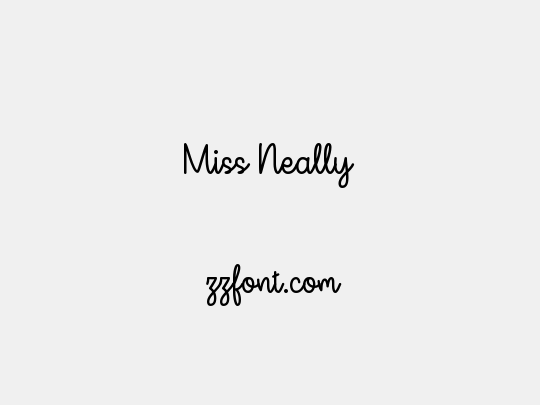 Miss Neally