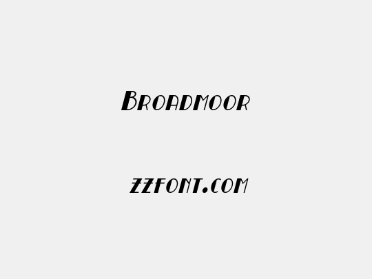 Broadmoor
