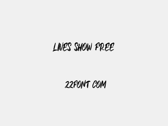 Lives Show FREE