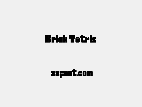 Brick Tetris