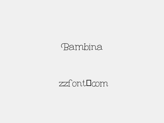 Bambina