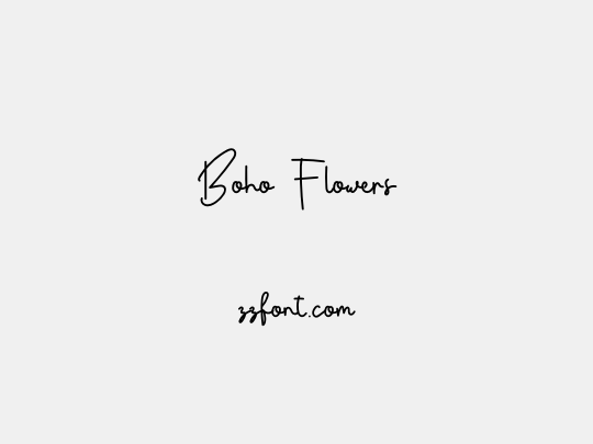 Boho Flowers