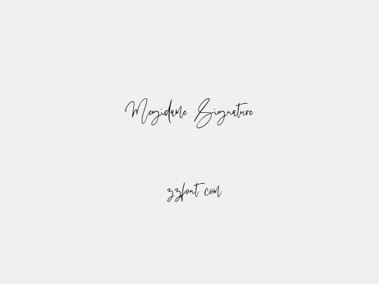 Megidame Signature