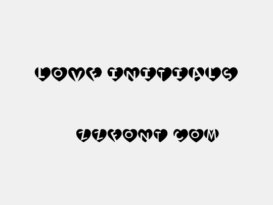 love initials