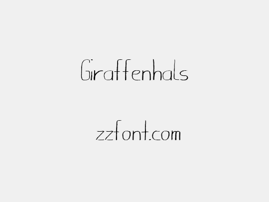 Giraffenhals