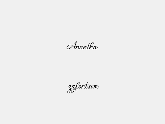 Anantha