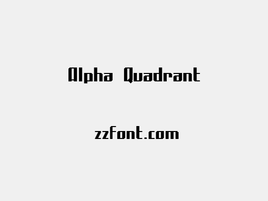 Alpha Quadrant