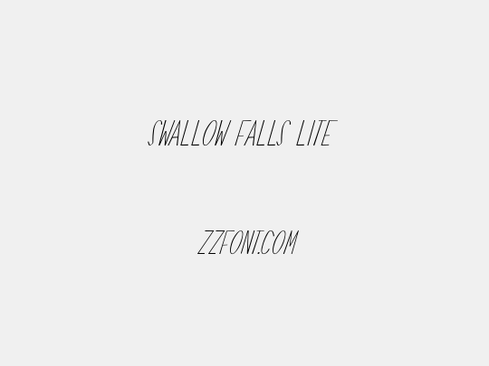 Swallow Falls Lite