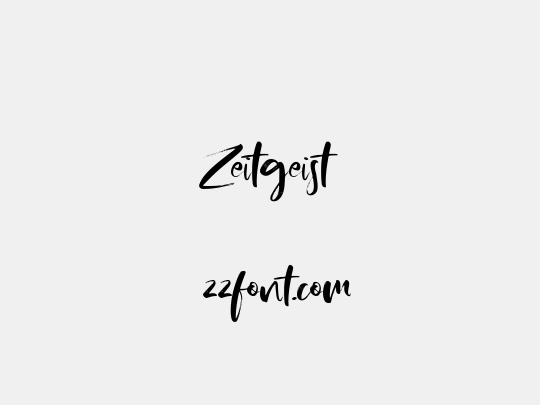 Zeitgeist