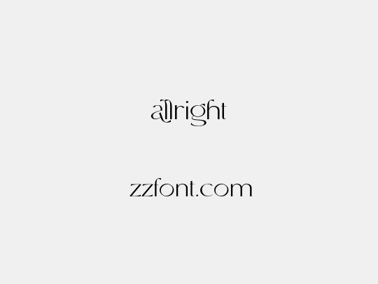 allright