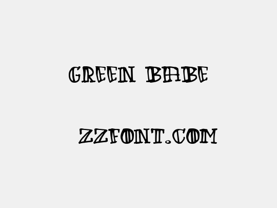 Green Babe
