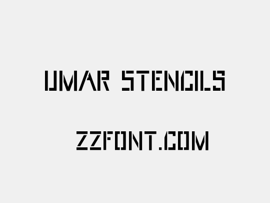 Umar Stencils