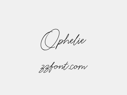 Ophelie