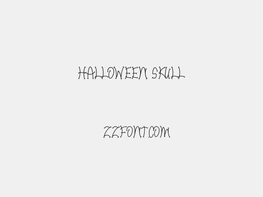 Halloween Skull