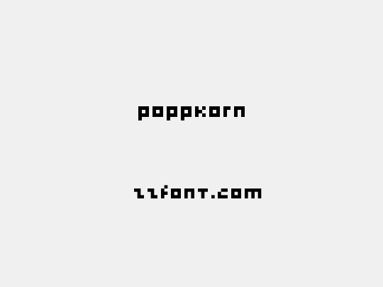 Poppkorn