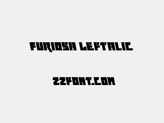 Furiosa Leftalic