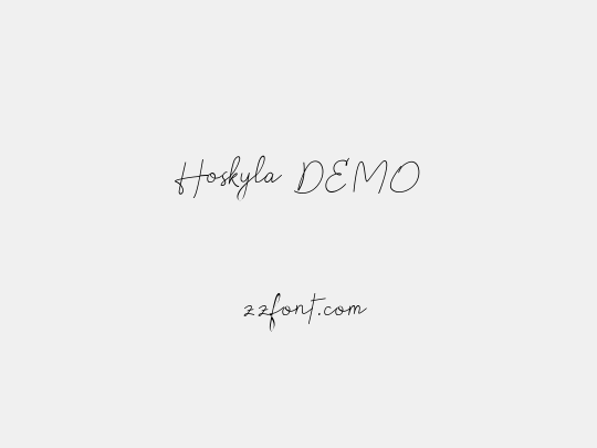 Hoskyla DEMO