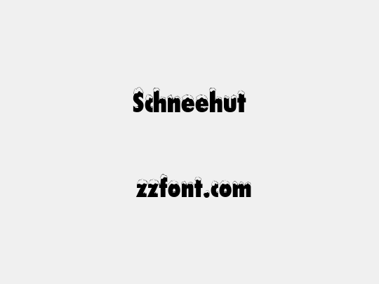 Schneehut