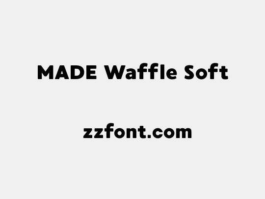 MADE Waffle Soft