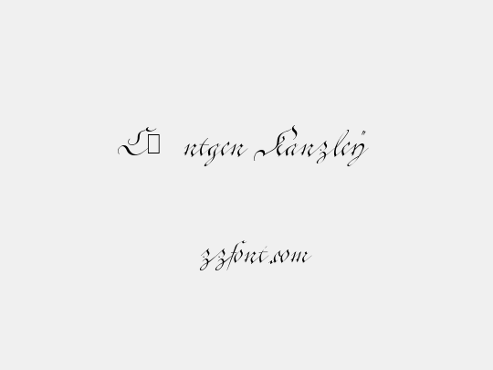 Cˆntgen Kanzley