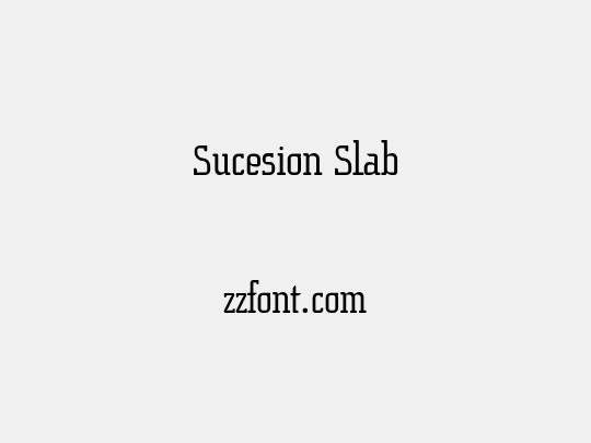 Sucesion Slab