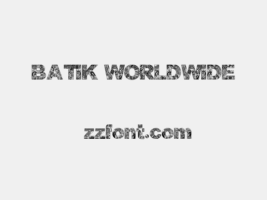 BATIK WORLDWIDE