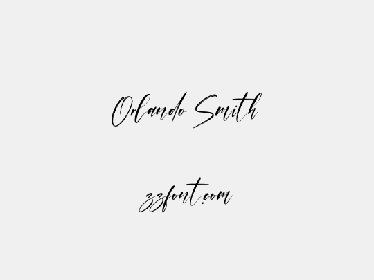 Orlando Smith
