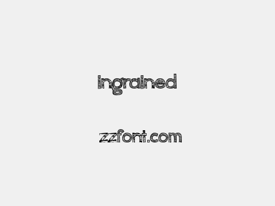 ingrained