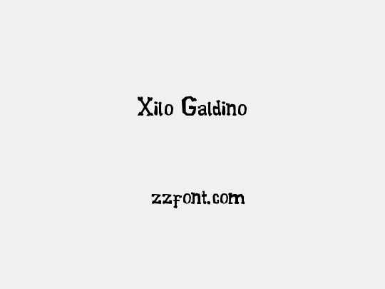 Xilo Galdino