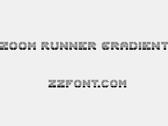 Zoom Runner Gradient