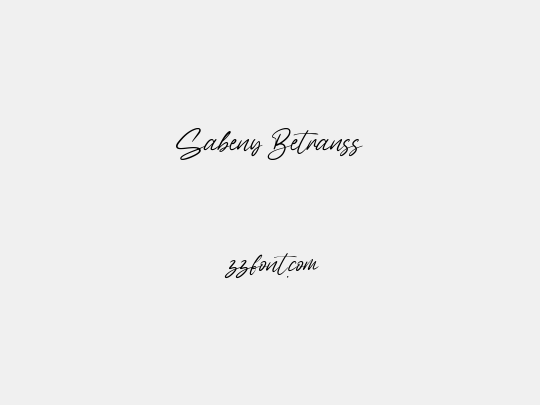 Sabeny Betranss