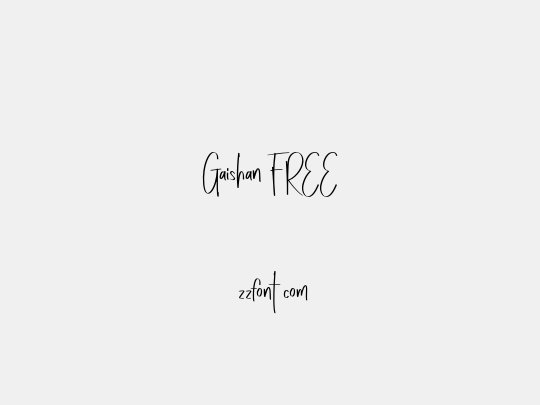 Gaishan FREE