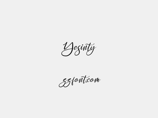 Yesinty
