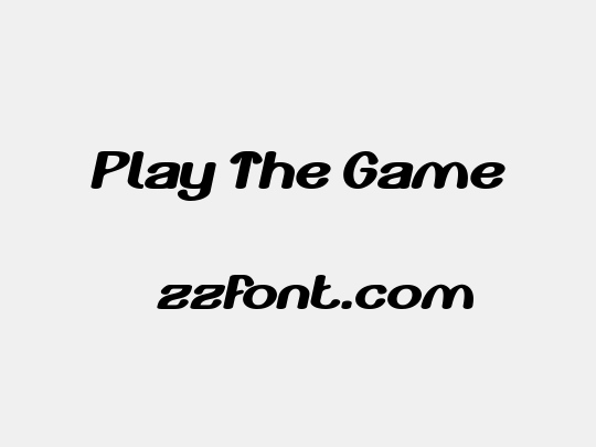 Play The Game