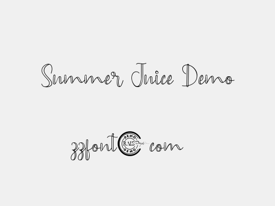 Summer Juice Demo