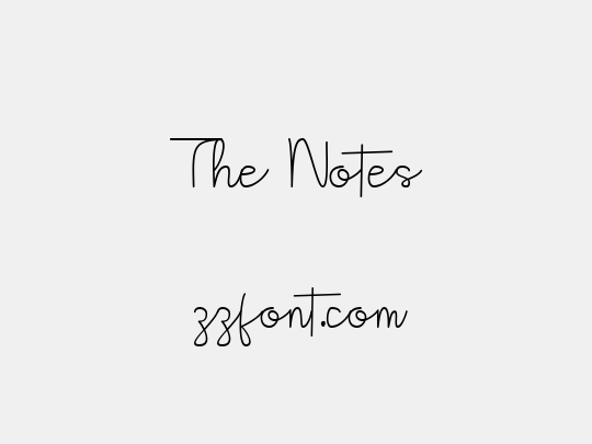 The Notes