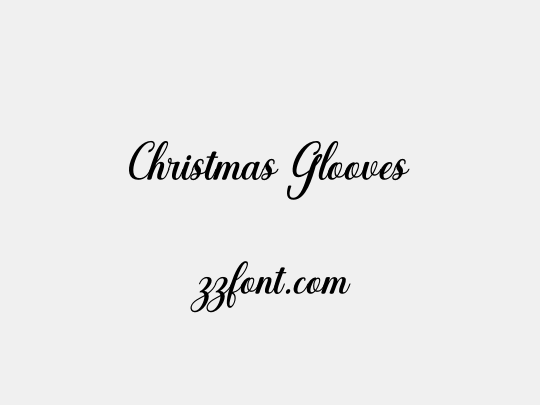 Christmas Glooves
