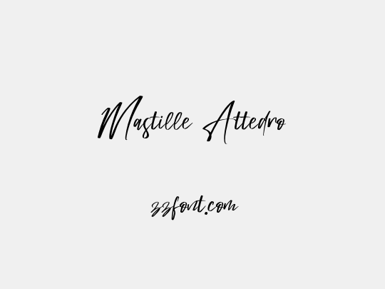 Mastille Attedro