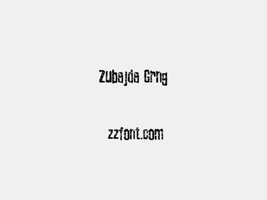 Zubajda Grng
