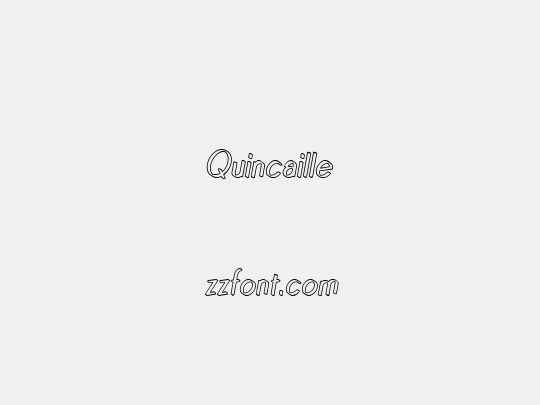 Quincaille