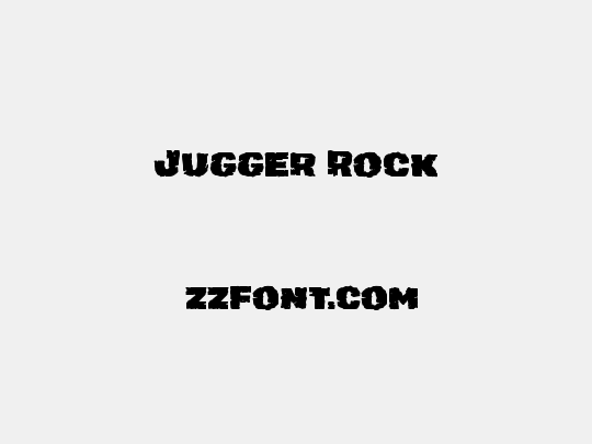 Jugger Rock