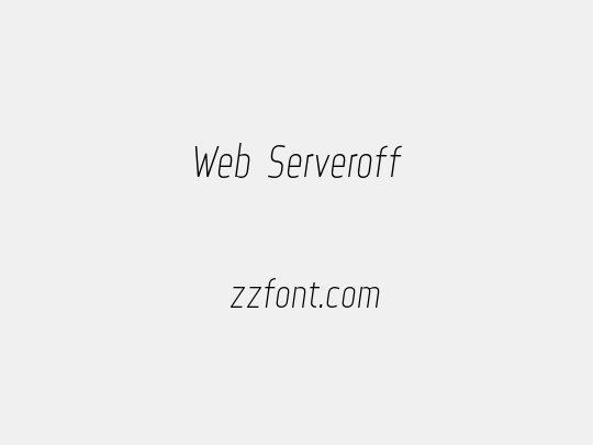 Web Serveroff