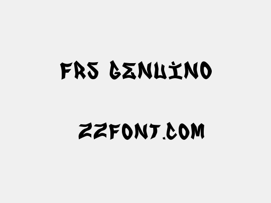 FRS GENUINO
