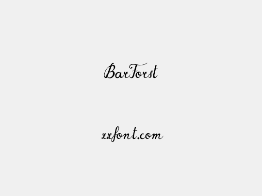 BarForst
