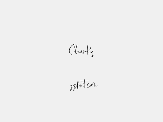 Chunky