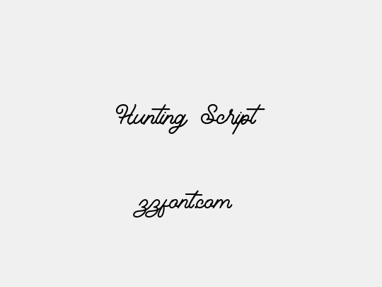 Hunting Script