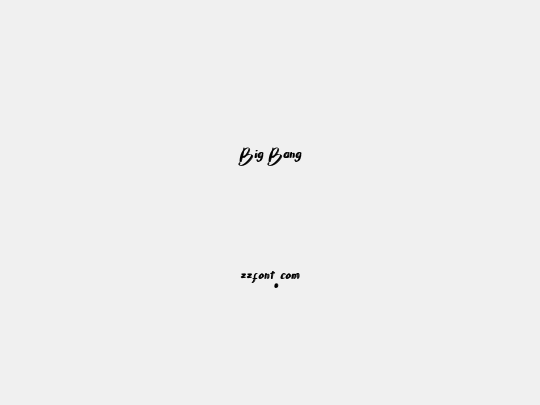 Big Bang